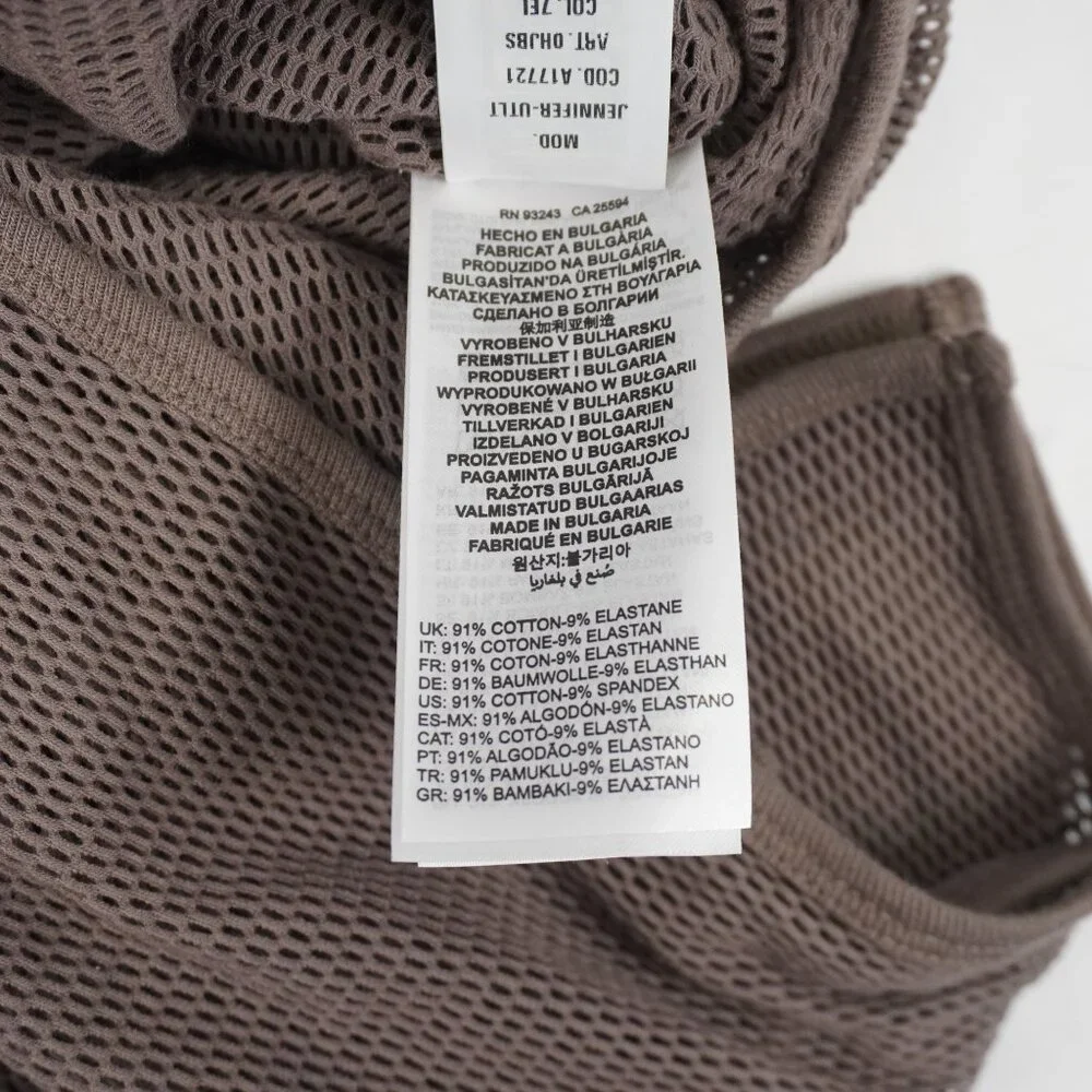 Diesel Jennifer Utlt Mesh Beach Cover Maxi Dress In Brown - Size Medium - NWT - Picture 9 of 11